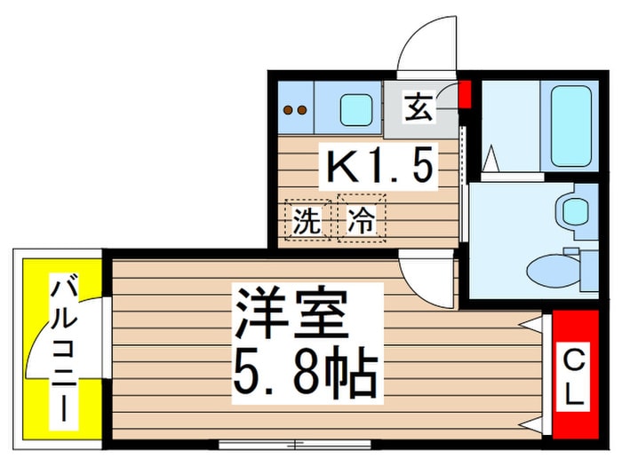 間取り図 moe-lea