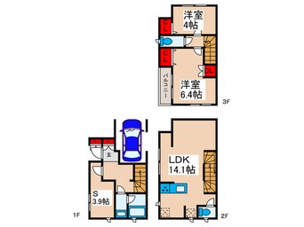 間取図 Kolet尾久