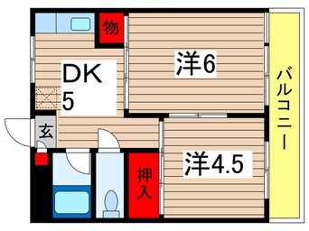 間取図 第３吉岡マンション