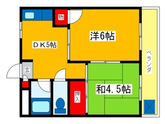 間取図 第３吉岡マンション