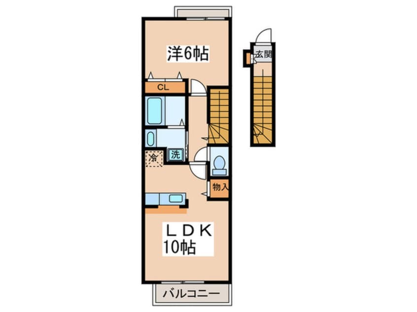 間取図 メゾン　ド　スリジエ