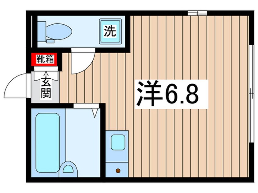 間取図 ＫＵＲＡ　Nakanoshima