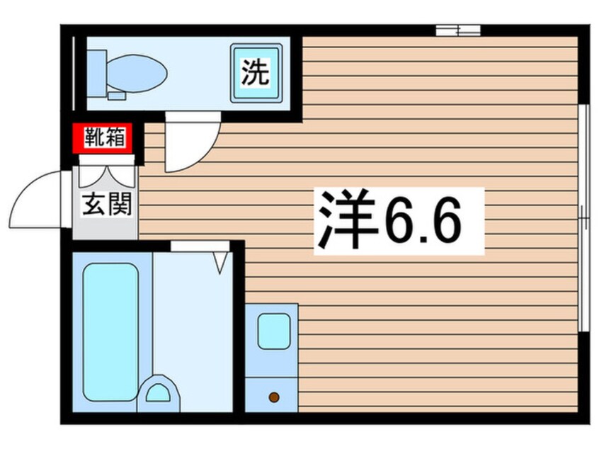 間取図 ＫＵＲＡ　Nakanoshima