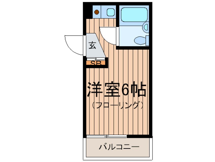 間取図 パ－クサイドマンション
