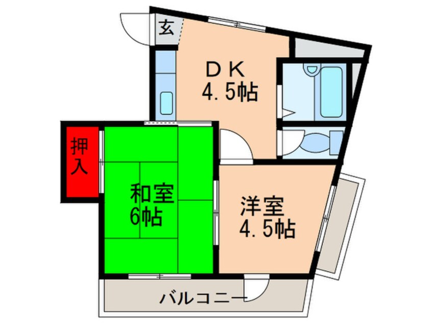 間取図 高野台Ｉ－ＰＬＡＣＥ