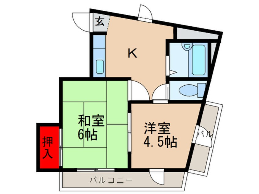 間取図 高野台Ｉ－ＰＬＡＣＥ