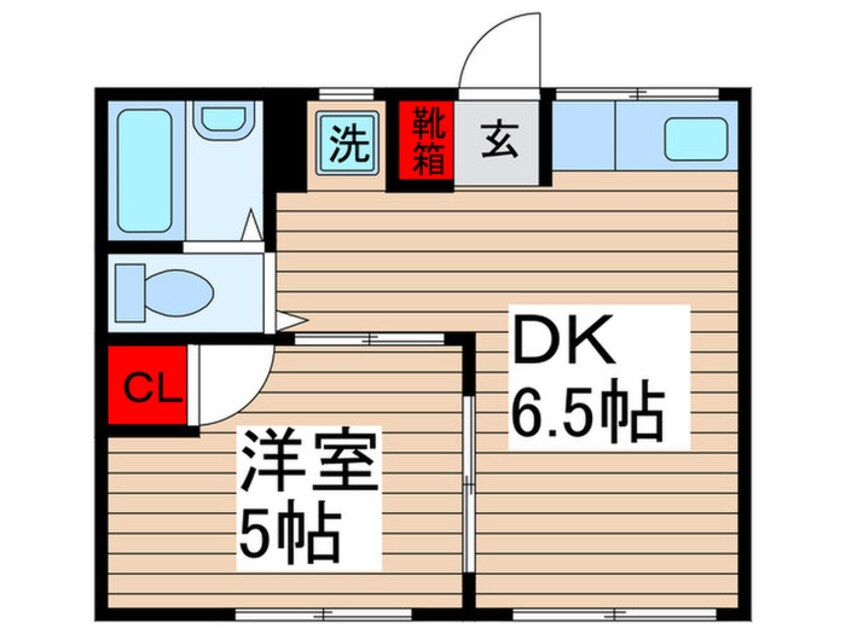 間取図 シティハイム香山