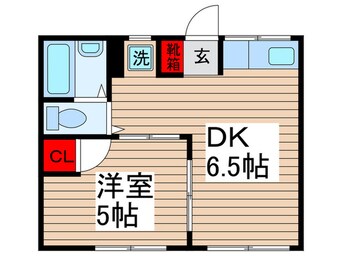 間取図 シティハイム香山