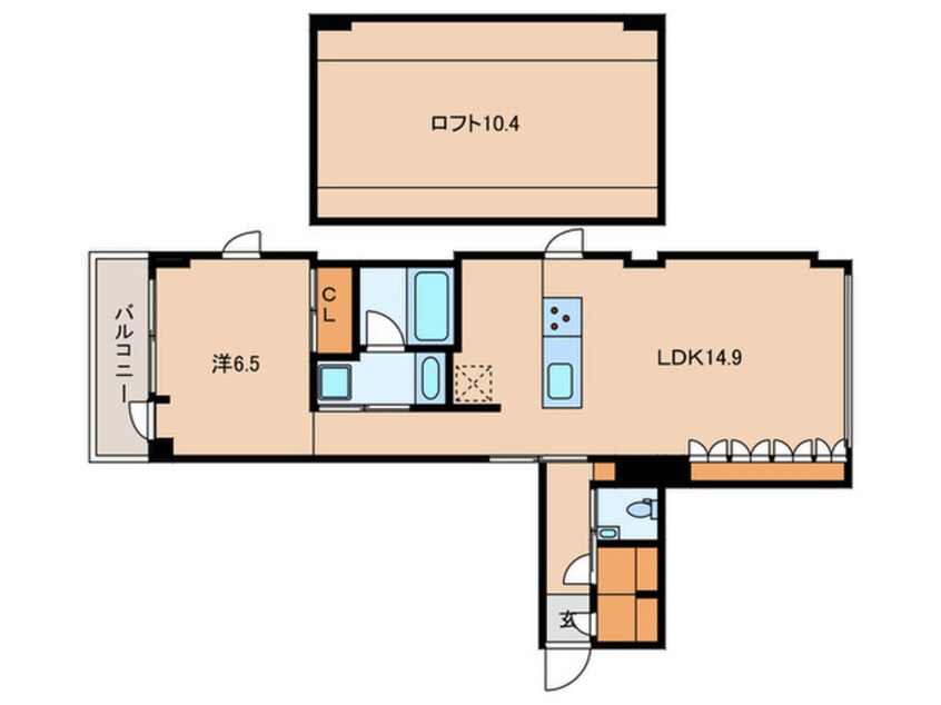 間取図 ＺＯＯＭ広尾（302）