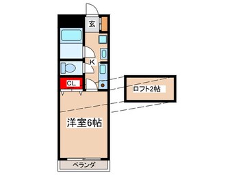 間取図 オリエンタル・ドミール