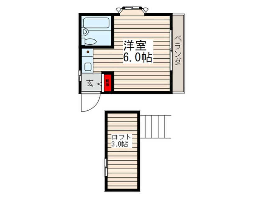 間取図 コーポサミー