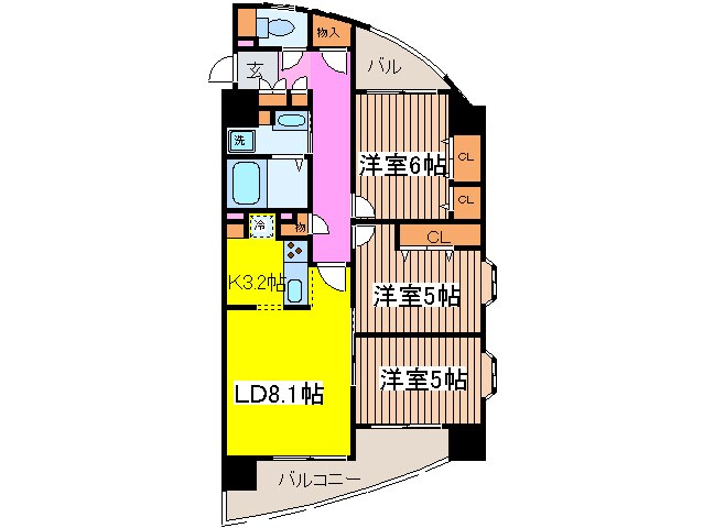 間取り図 メゾン・シャルム