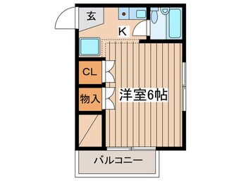 間取図 グリ－ンハイツ