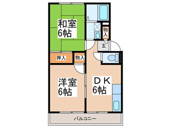 間取図 メゾンド・Ｕ