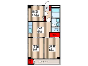 間取図 ラークヒルズ