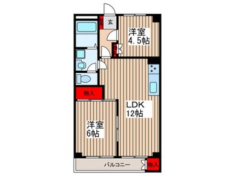 間取図 ラークヒルズ