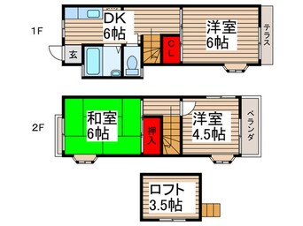 間取図 日商ニュ－ハイツ