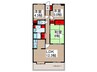ｸﾞﾘｰﾝﾊﾟｰｸ鳩ヶ谷B号棟（813） 3LDKの間取り