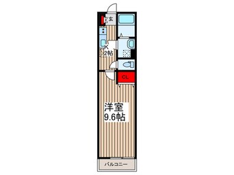 間取図 ジュネ北上尾