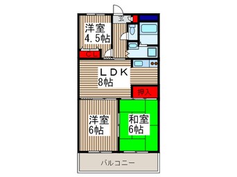 間取図 メゾン椎橋