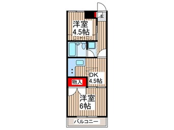 間取図 煉瓦館１１