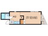 末広ビル 1Kの間取り