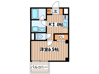 間取図 エルミタ－ジュ