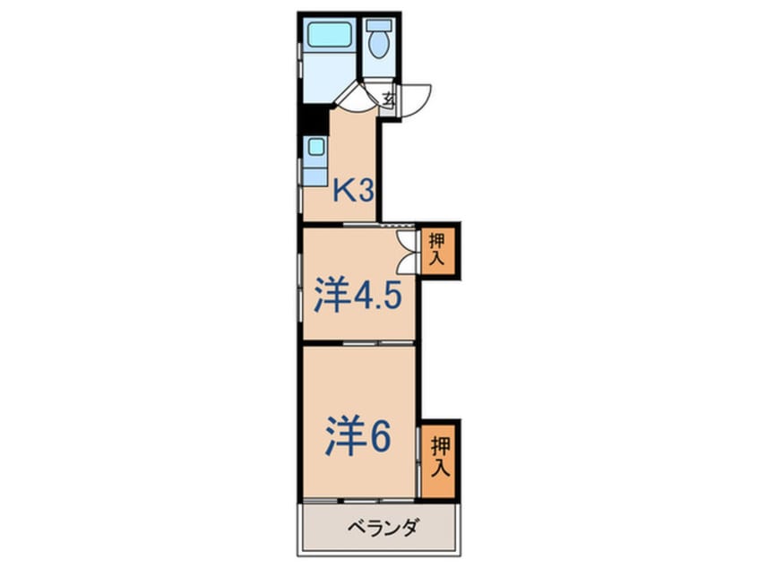 間取図 リフレッシュ柏木