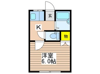 間取図 コーポワタナベ