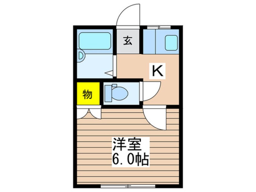 間取図 コーポワタナベ