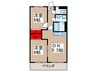 セレッサＹＳ 2DKの間取り