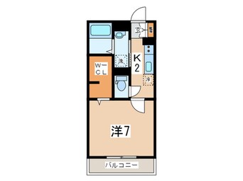 間取図 エクレ－ル