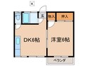 ローゼンハイツの間取図