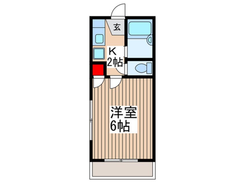 間取図 サンヴィレッジ