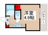 MELDIA津田沼 1Rの間取り