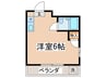コーポ西野 1Rの間取り