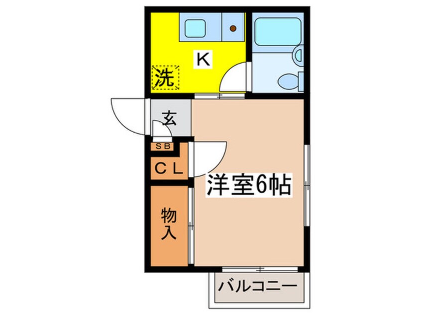 間取図 シャングリラガーデン