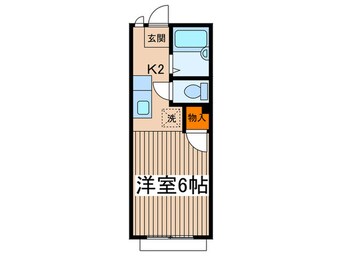 間取図 カーサ中山