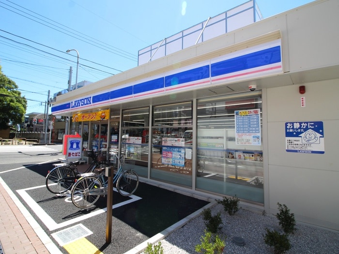 ローソン(コンビニ)まで140m シャルマン谷塚駅前
