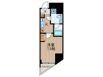 間取図 スカイコート板橋大山（801）