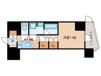 間取図 コンフォリア東大井Ⅰ