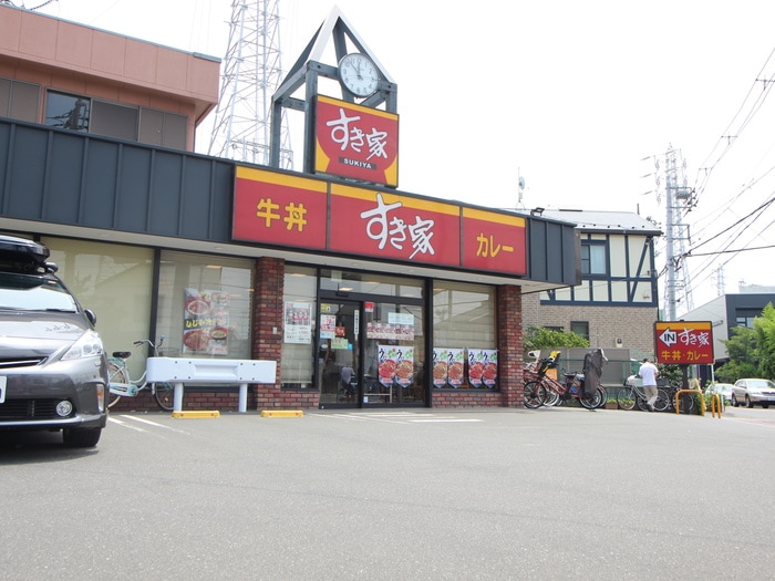 すき家(ファストフード)まで388m ニュータウンⅢ
