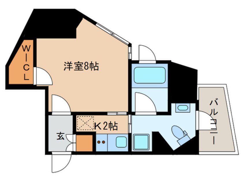 間取図 KDXレジデンス神楽坂通