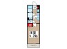 リブリ・Grande Porte 1Kの間取り