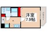 ドゥーエ上野池之端（702） 1Kの間取り