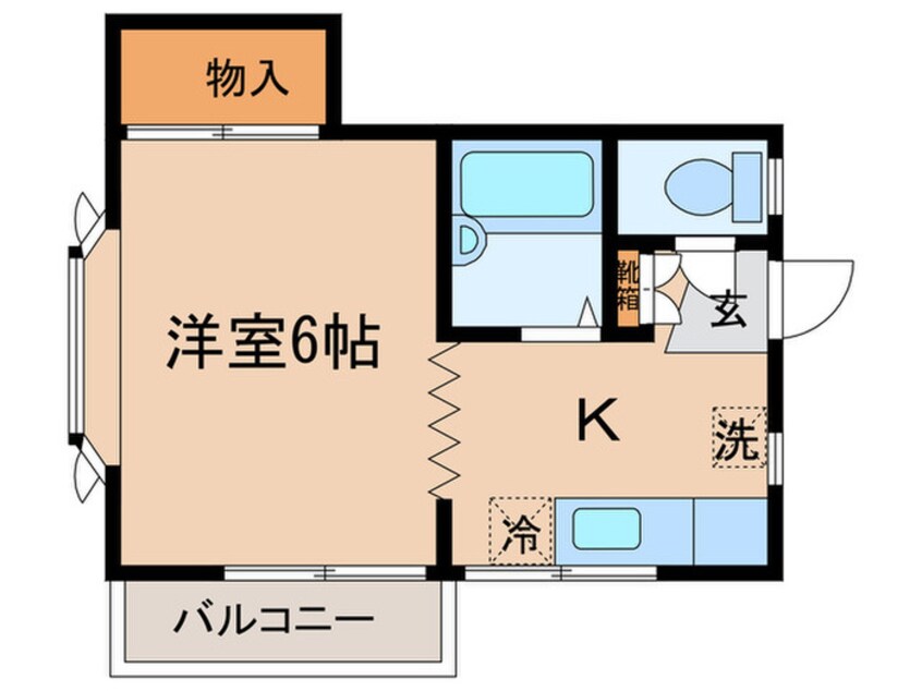 間取図 シェ・モアⅠ