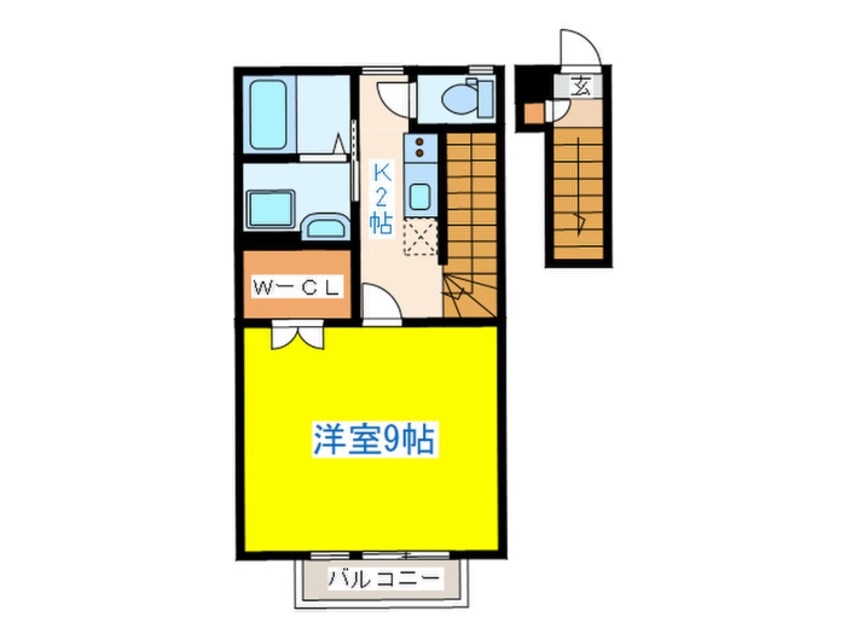 間取図 アクシス等々力