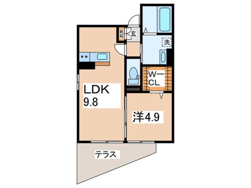 間取図 グランマーリンTOTSUKA