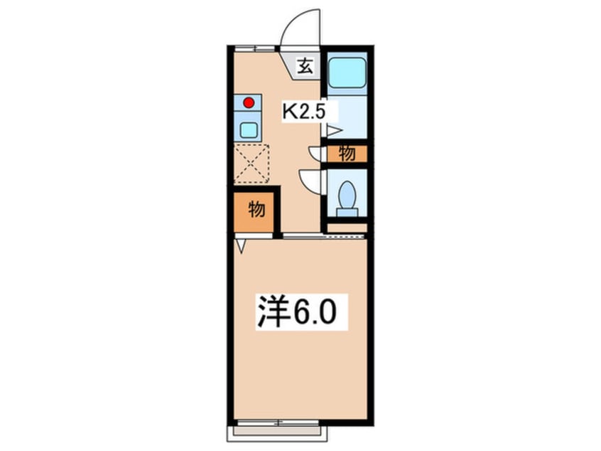 間取図 ヴェルディ湘南台