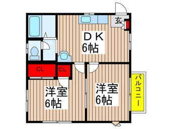 間取図 メゾンゴールド１